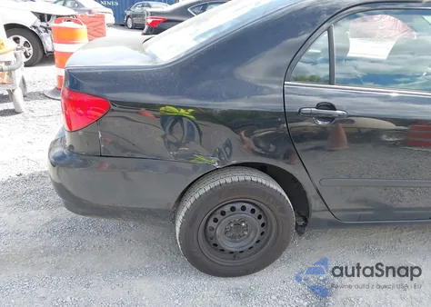 2007 Toyota Corolla Ce из США, поврежденный, VIN 2T1BR32E87C747483